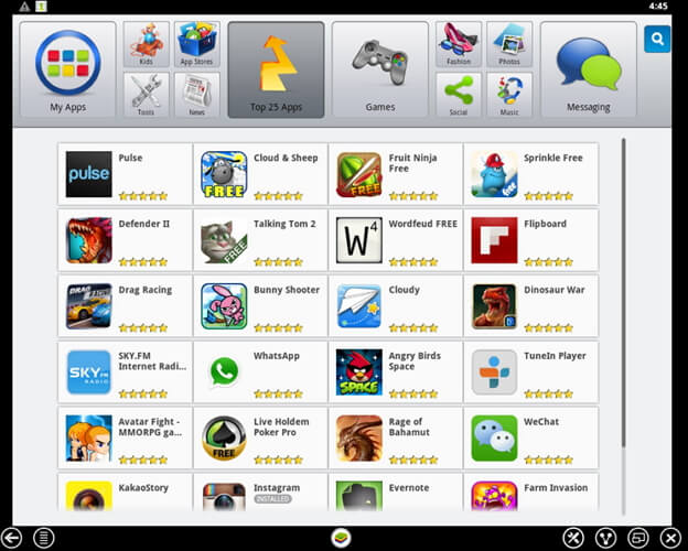 the android emulator for mac